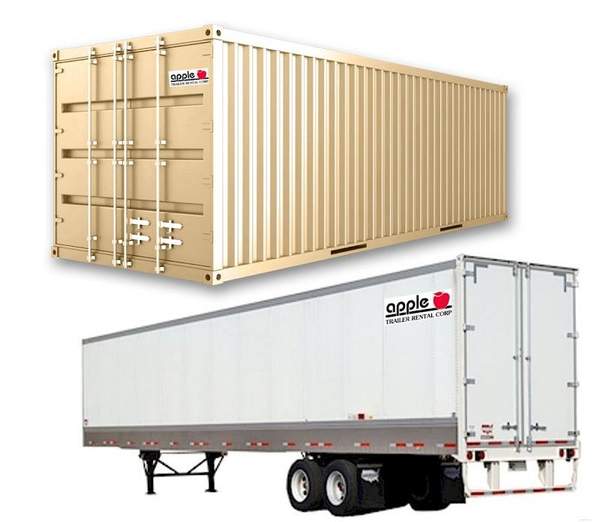 Apple Trailer & Storage Container Sales and Leasing