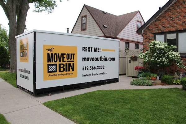 The Move Out Bin: Portable Storage