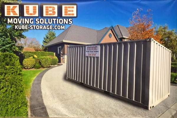 KUBE portable storage containers